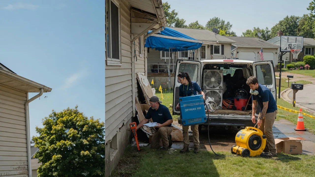Ceiling Leak Cleanup in Hedrick, IA near me