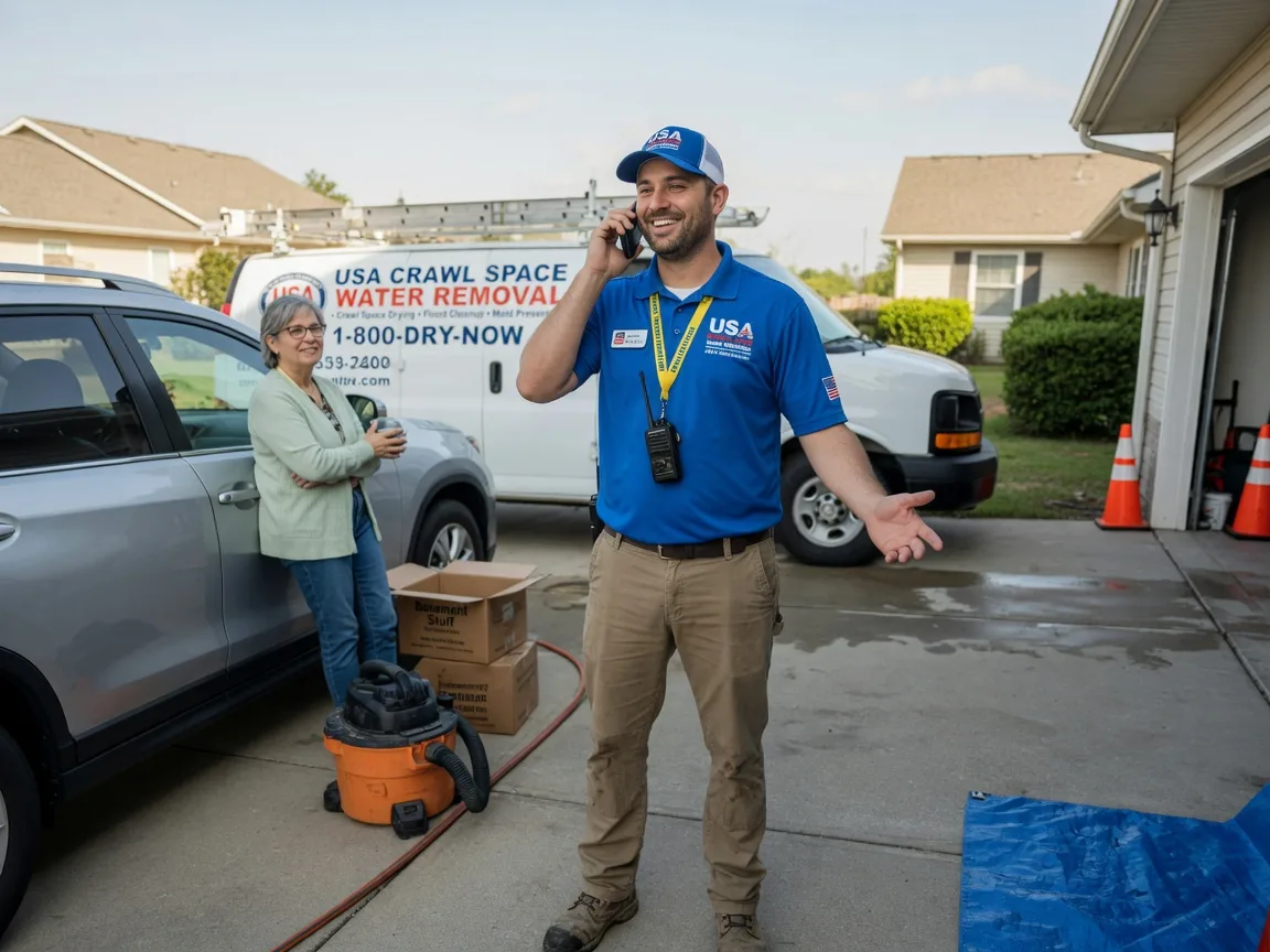 Crawl Space Water Removal Hedrick, IA FAQs